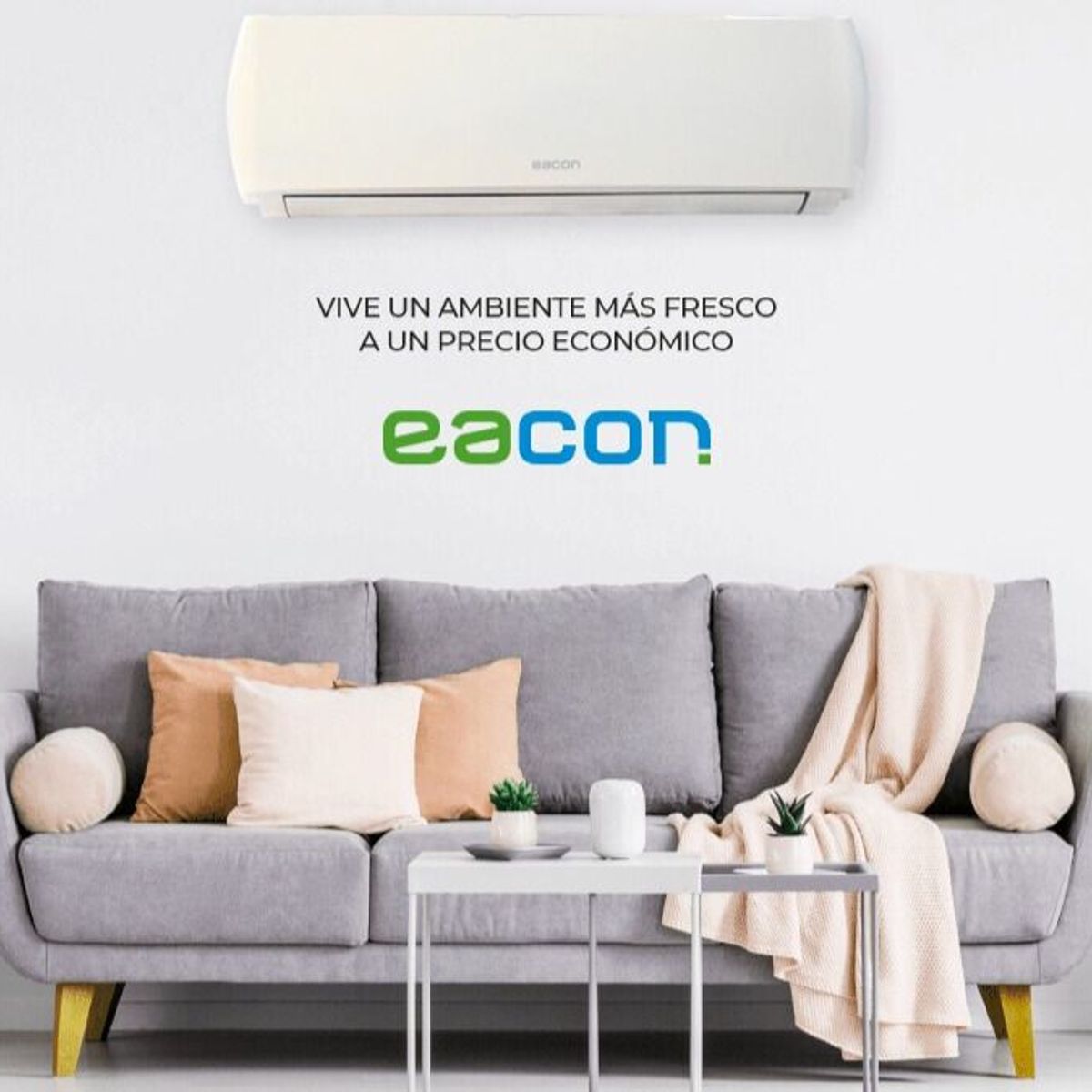 EACON - AIRE ACONDICIONADO EACON SPLIT DE 24,000 BTU CONVENCIONAL FRIO SOLO