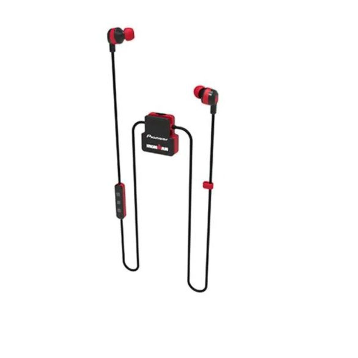 PIONEER - Audifono Pioneer deportivo Bluetooth serie IRONMAN SEIM5BT - Rojo