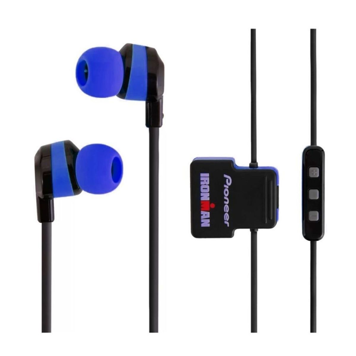 PIONEER - Audifono Pioneer deportivo Bluetooth serie IRONMAN SEIM5BT - Azul