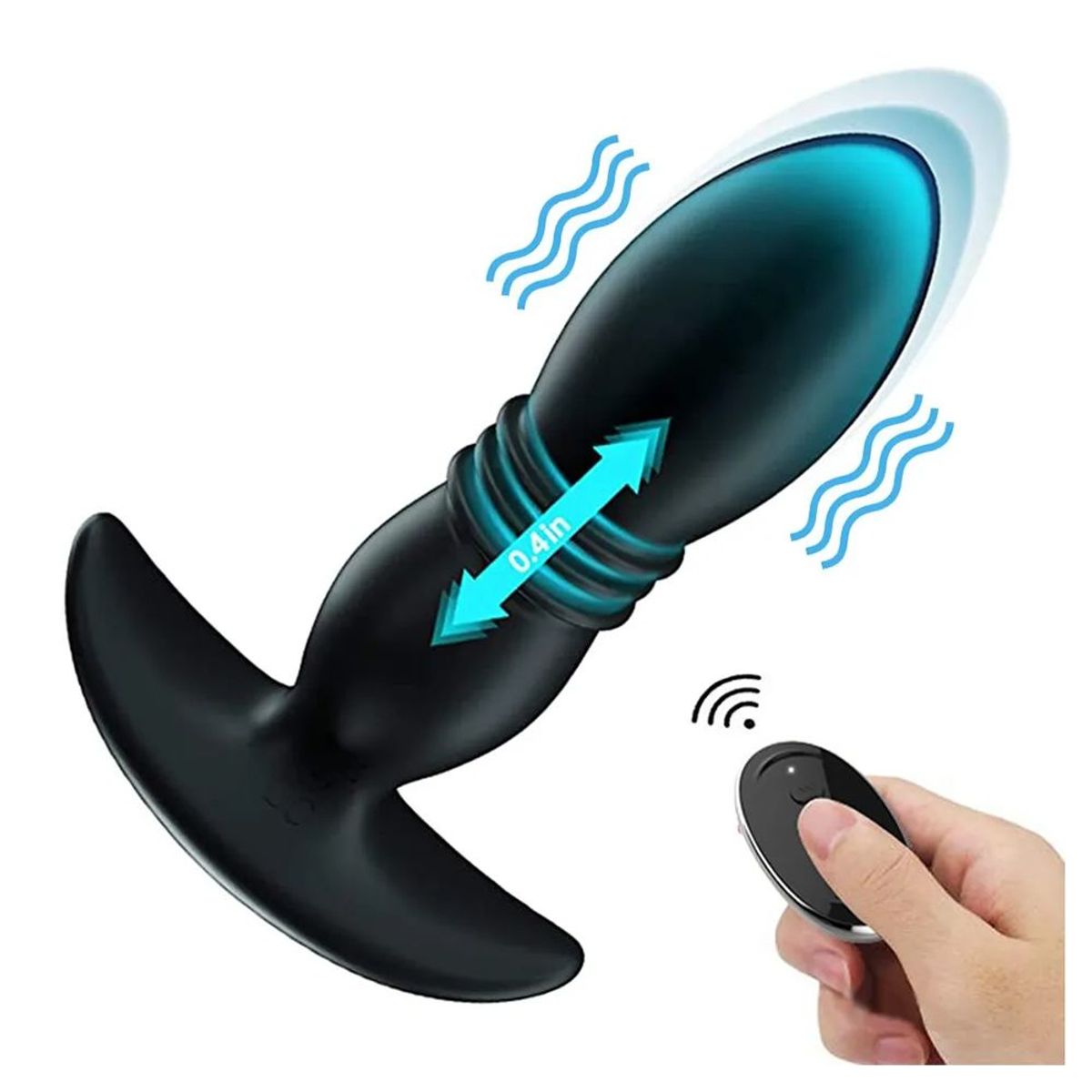 OEM - Vibrador Anal con Control remoto para hombres y mujeres