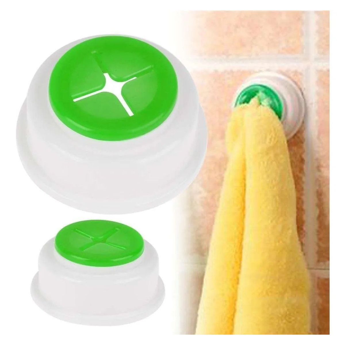 GENERICO - Ganchos De Pared Cocina, Baño, Multiusos 3 pcs