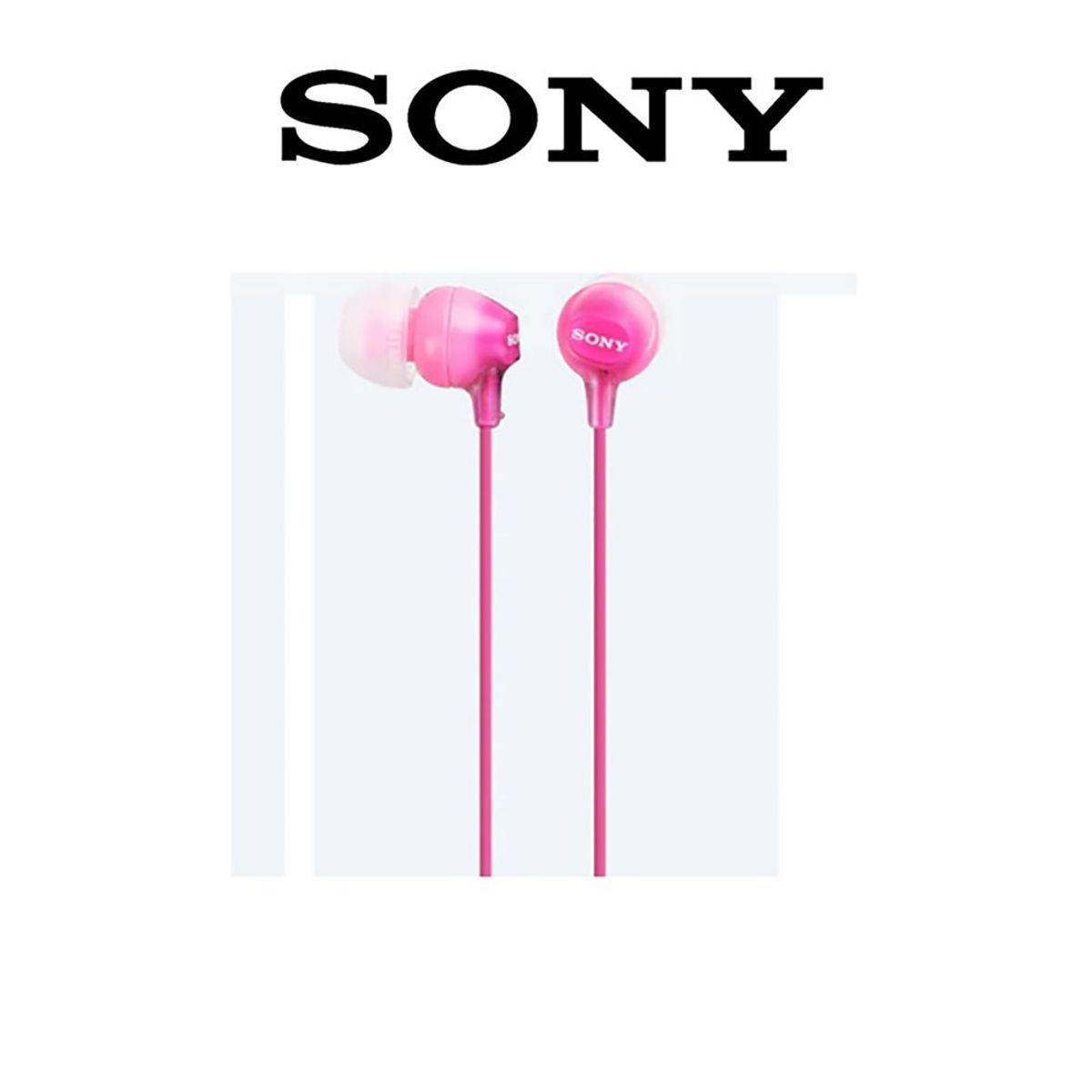 SONY - Audífono Sony EX15LP In-Ear 3-5mm sin micro Rosado