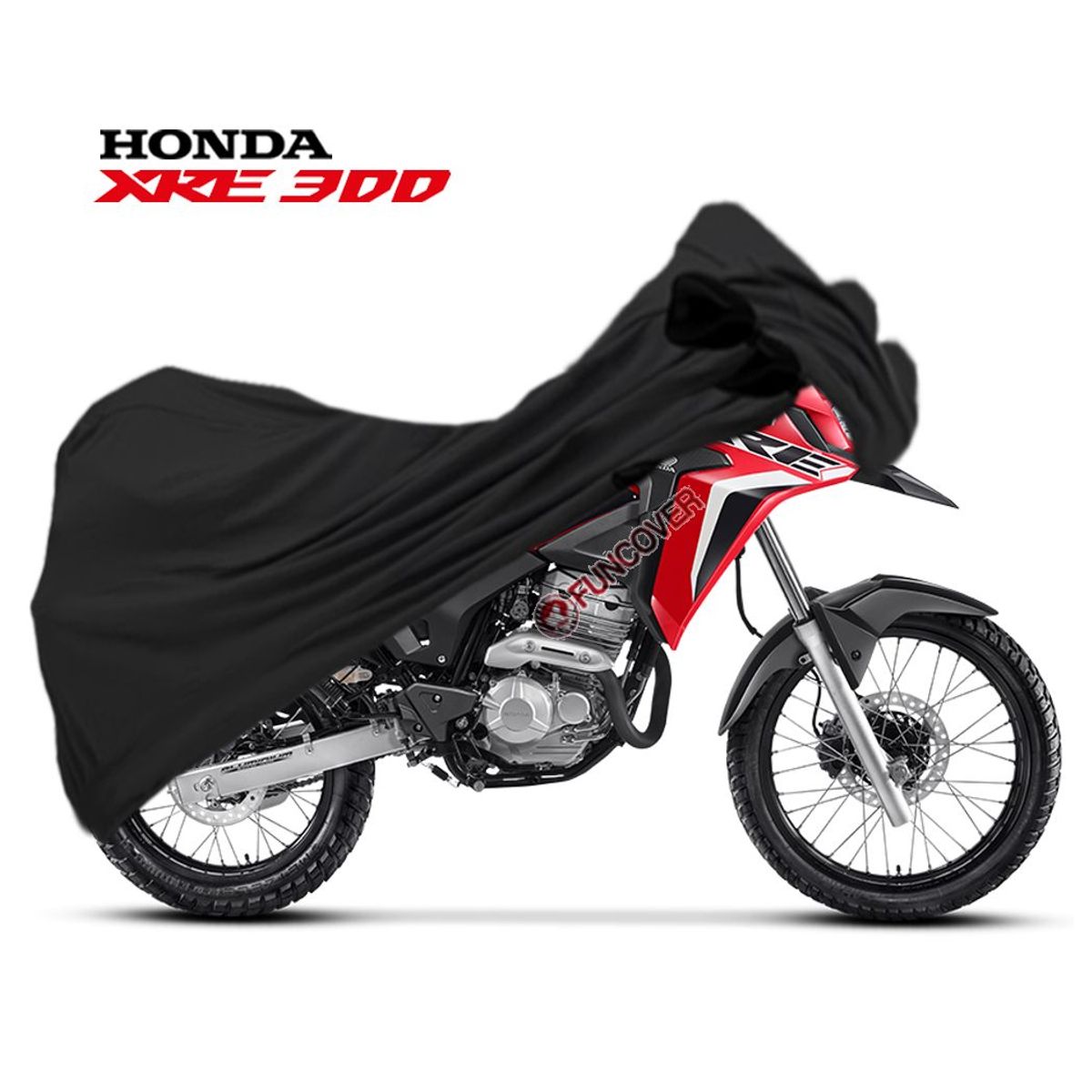 FUNCOVER - Funda Para Moto HONDA XRE300 Cobertor Impermeable Filtro Uv