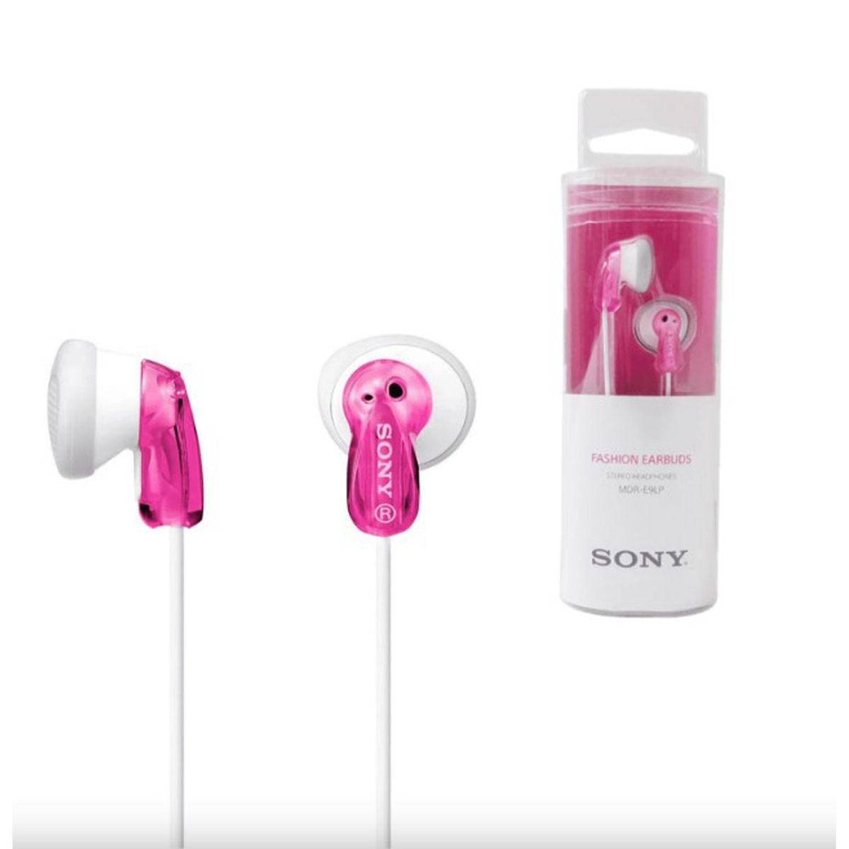 SONY - Audífono Sony E9LP In-Ear 3-5mm sin micro Rosado