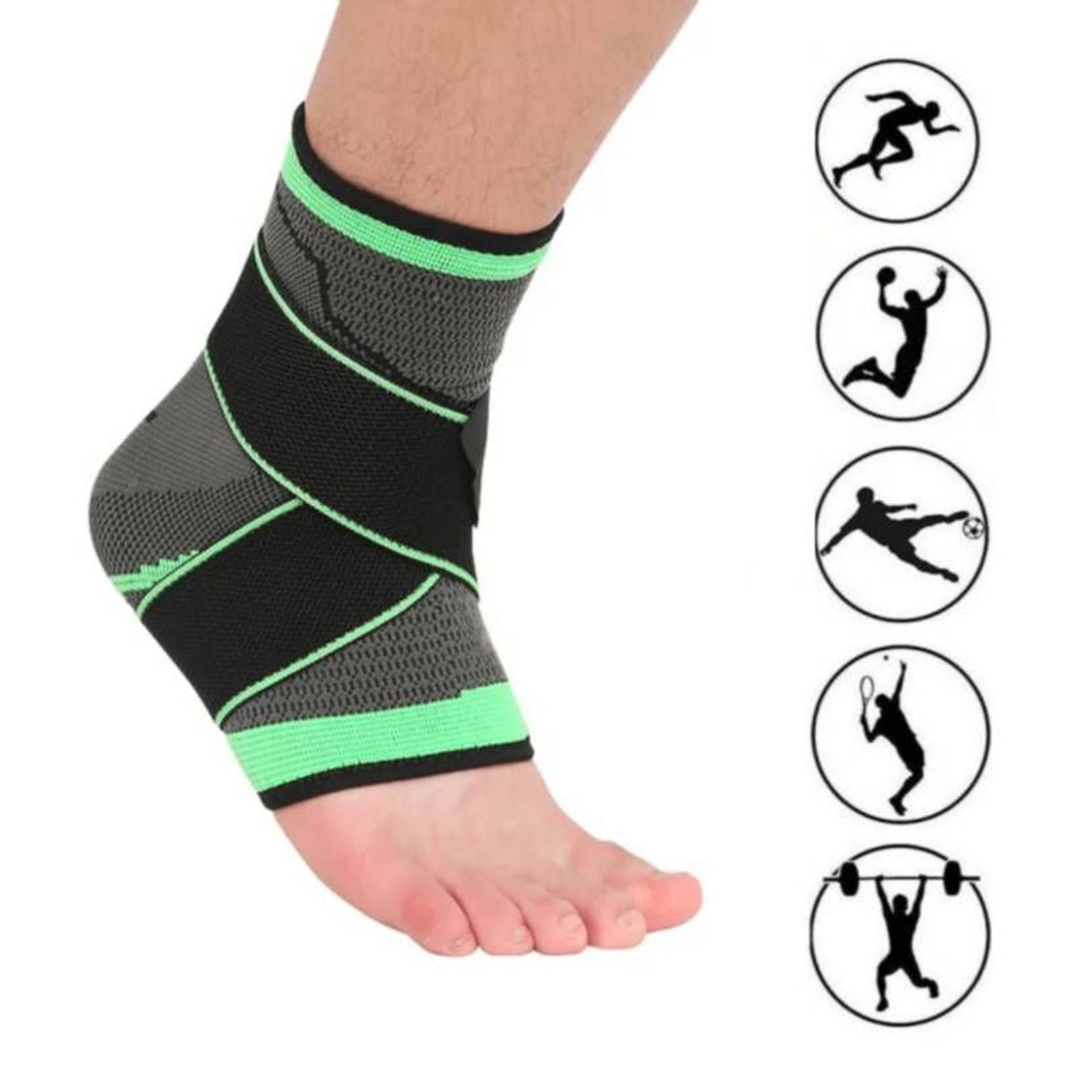 GENERICO - Tobillera elástica de compresion