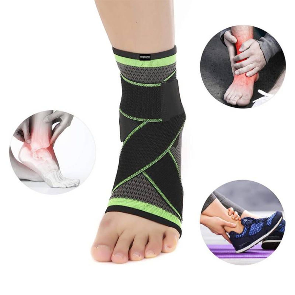 GENERICO - Tobillera elástica de compresion