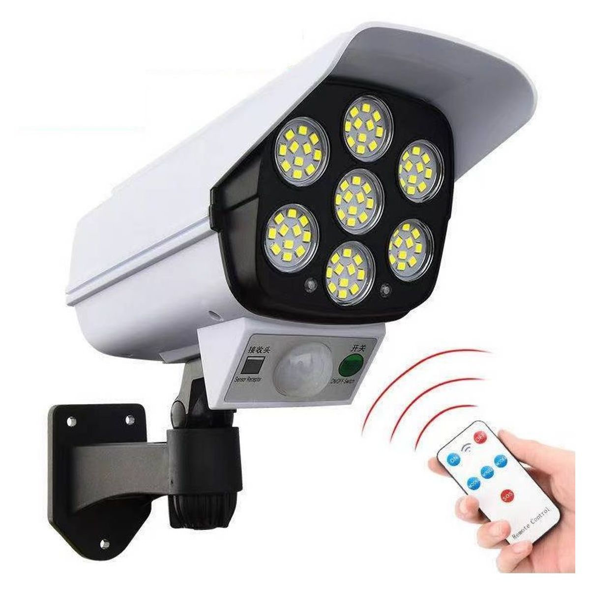 OEM - Lampara Luz Solar Led - Autoencedido -  Con Sensor De Movimiento