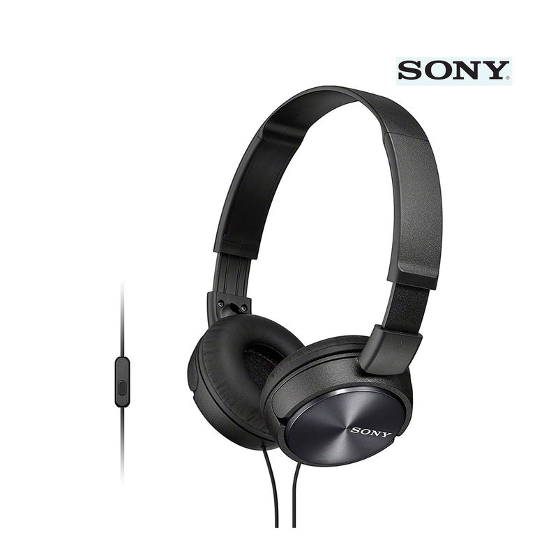 SONY - Audífonos Over Ear Con Micrófono MDR ZX310AP Negro