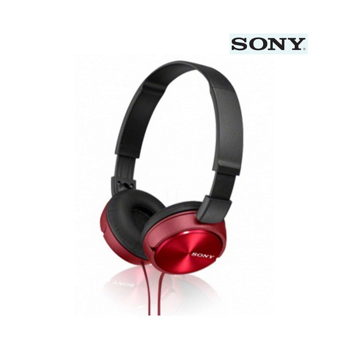 SONY - Audífonos Over Ear Con Micrófono MDR ZX310AP Rojo