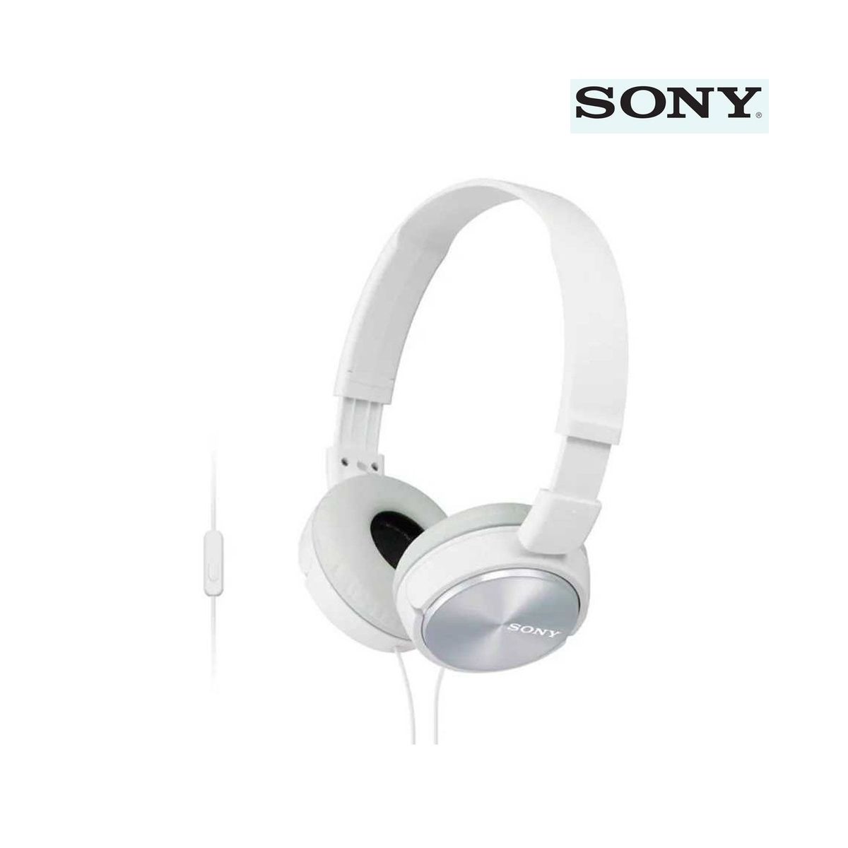 SONY - Audífonos Over Ear Con Micrófono MDR ZX310AP Blanco