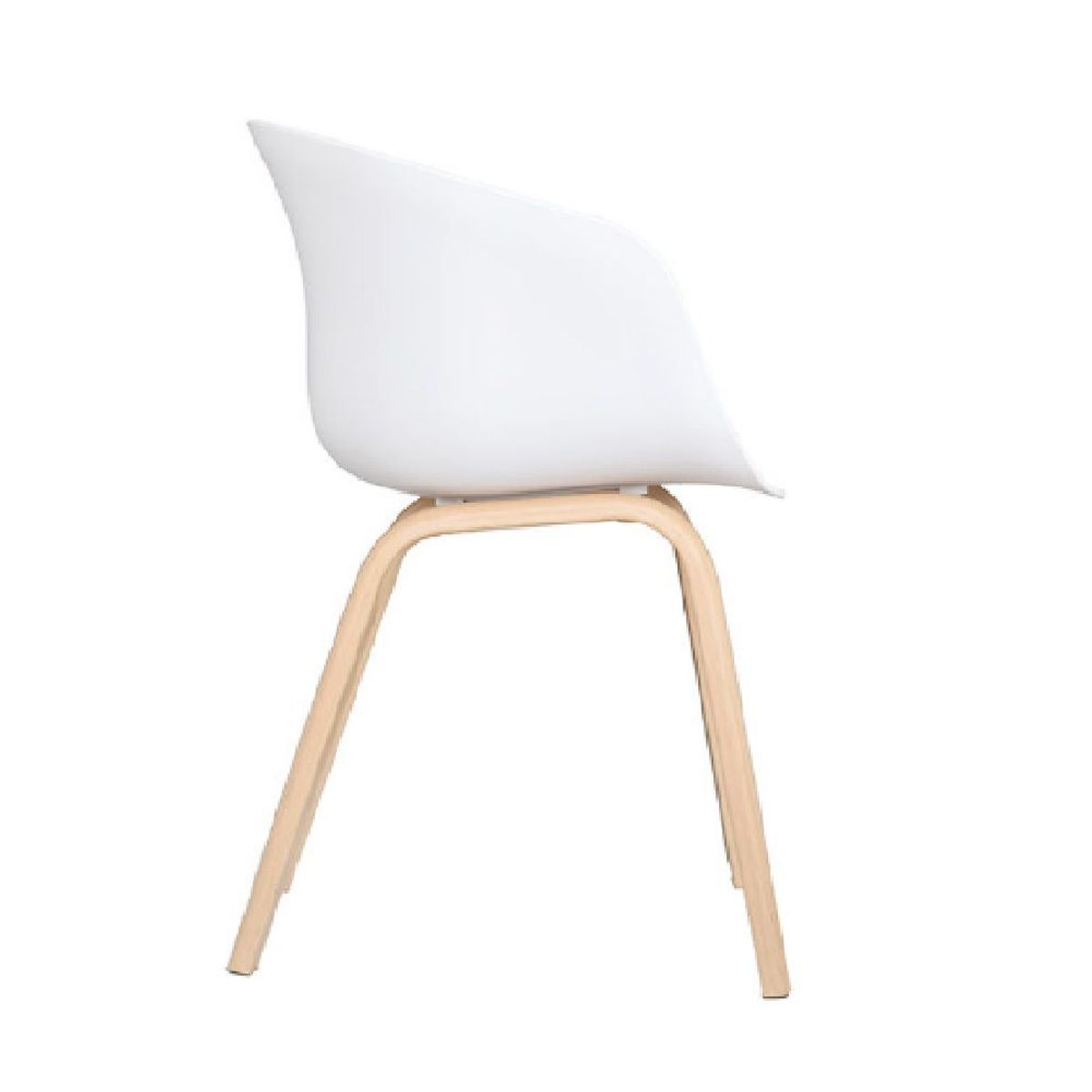 MOBELART - Silla Diseño Volga Blanco möbelArt