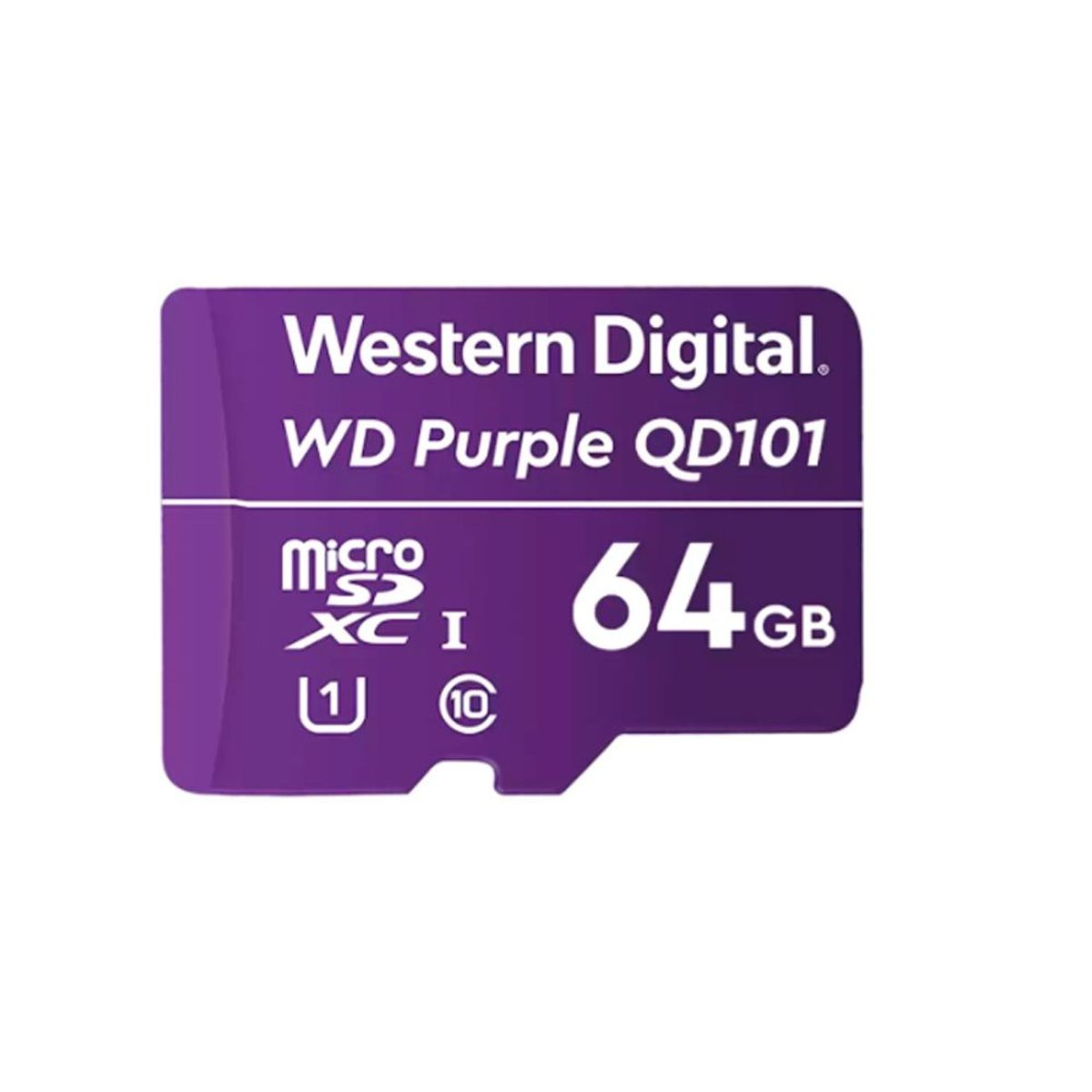 WESTERN DIGITAL - Memoria MicroSD WD Purple 64GB para videovigilancia