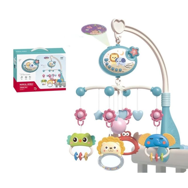 GENERICO - JUGUETE PARA CUNA DE BEBÉ MUSICAL 360°