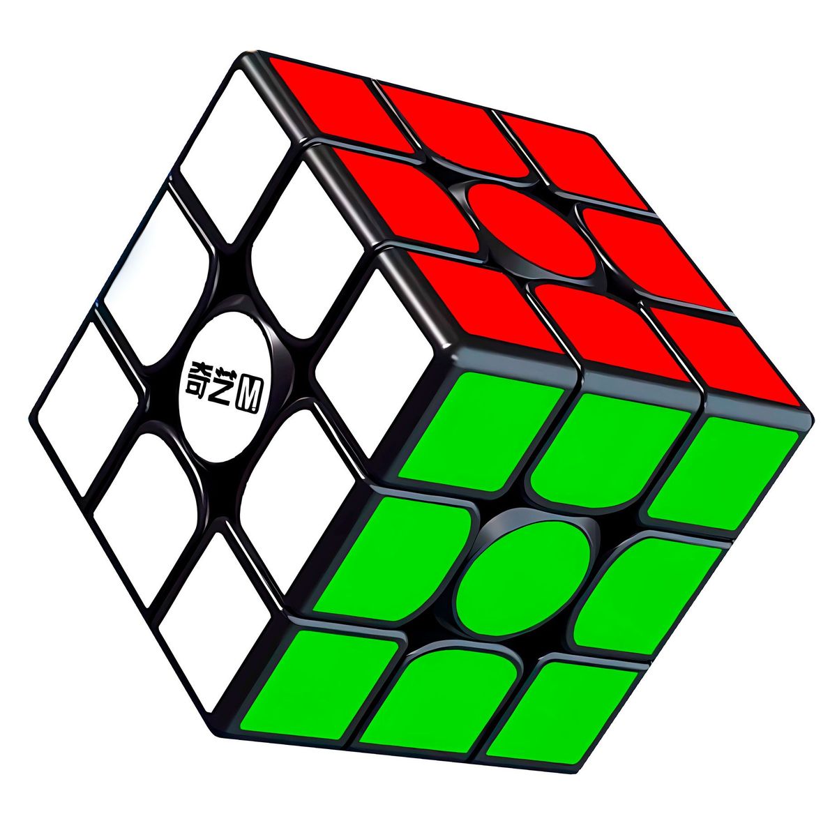QIYI - Cubo Magico Rubik 3x3 Qiyi M Pro Magnetico Velocidad Estuche
