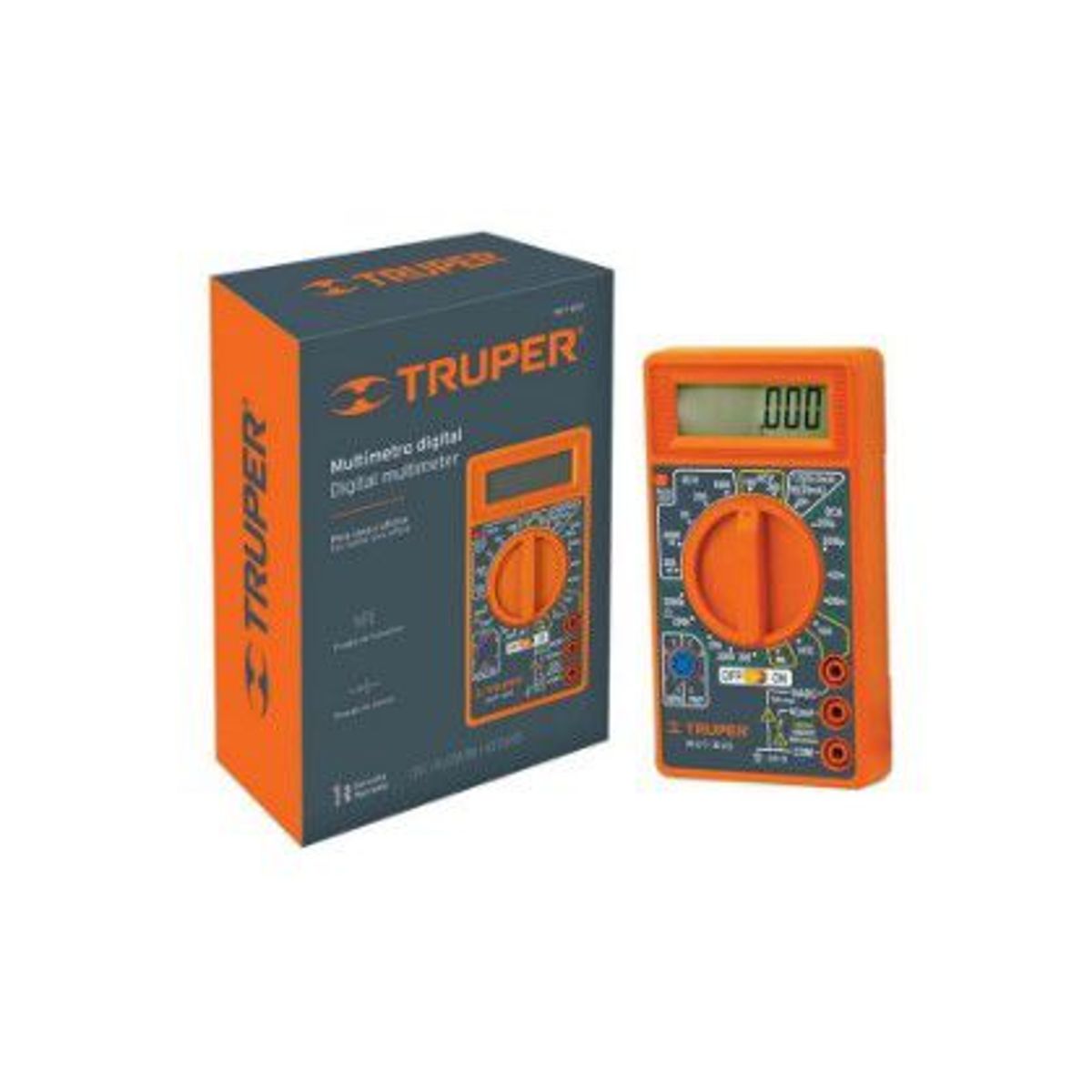 TRUPER - TRUPER MULTIMETRO DIGITAL MUT-830