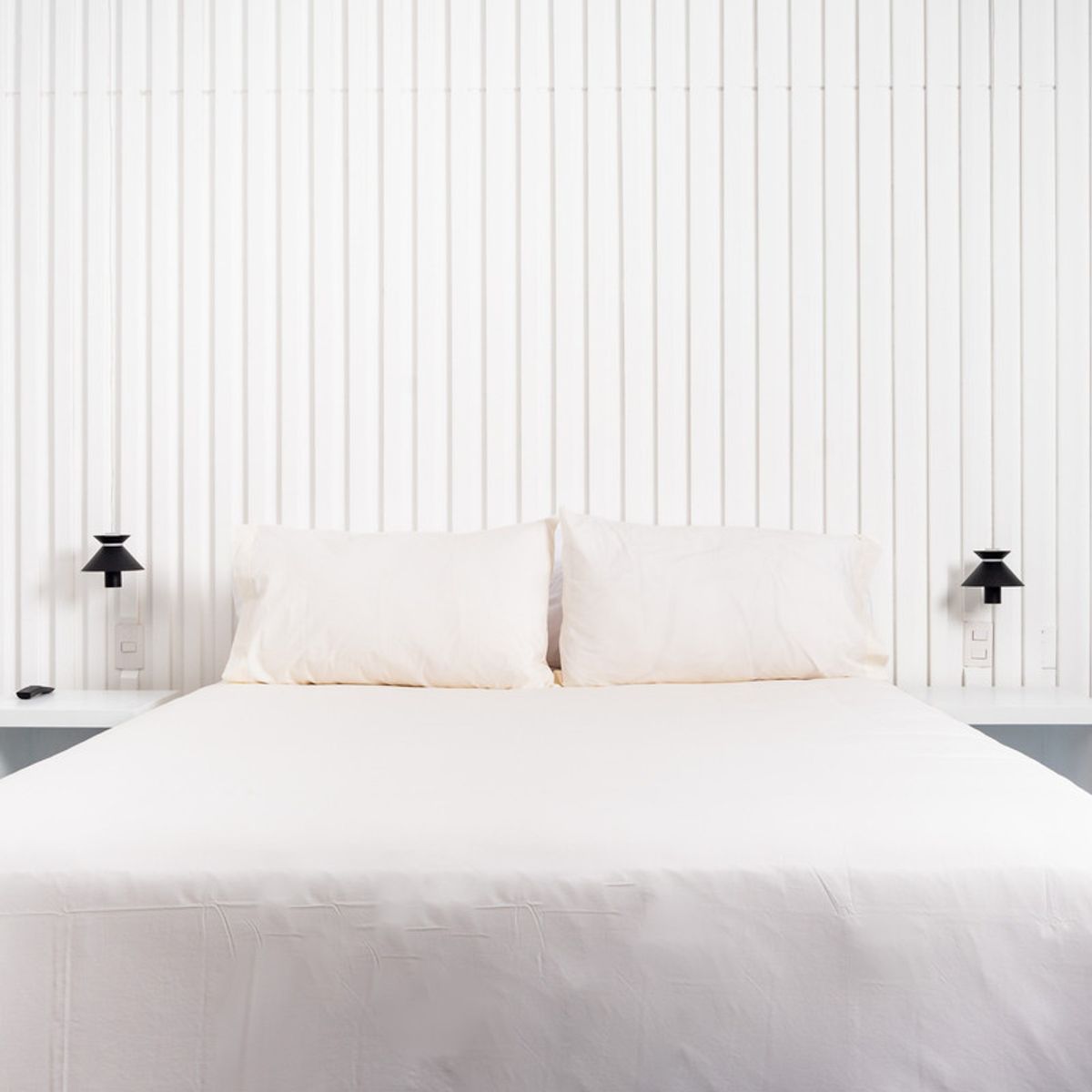 COBITEX HOME - Fundas De Almohada Lisas Perla King 100 Algodón