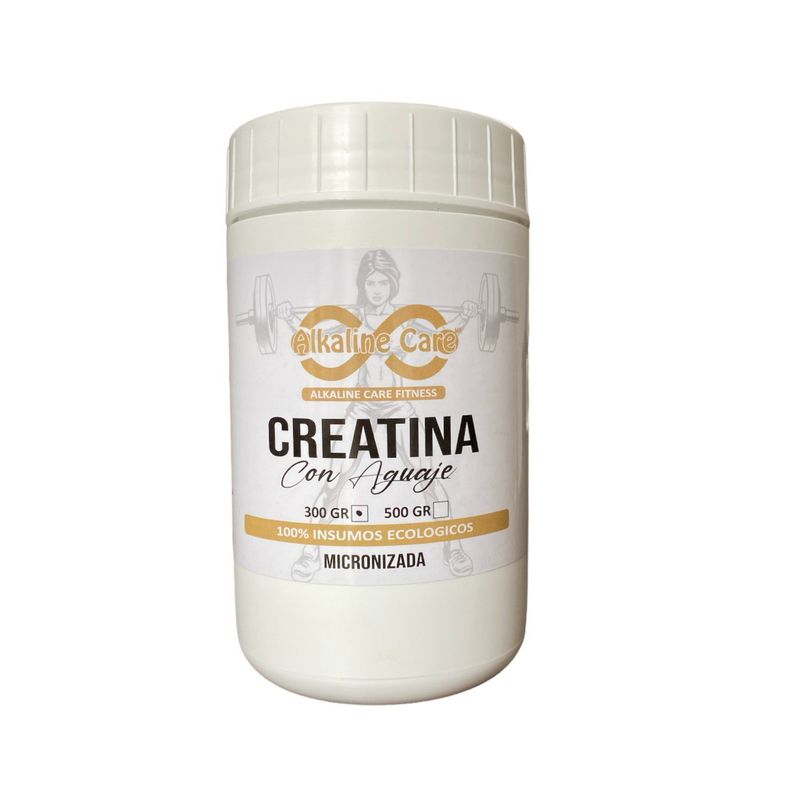 ALKALINE CARE - Creatina Micronizada con Aguaje Orgánico 300gr Alkaline Care