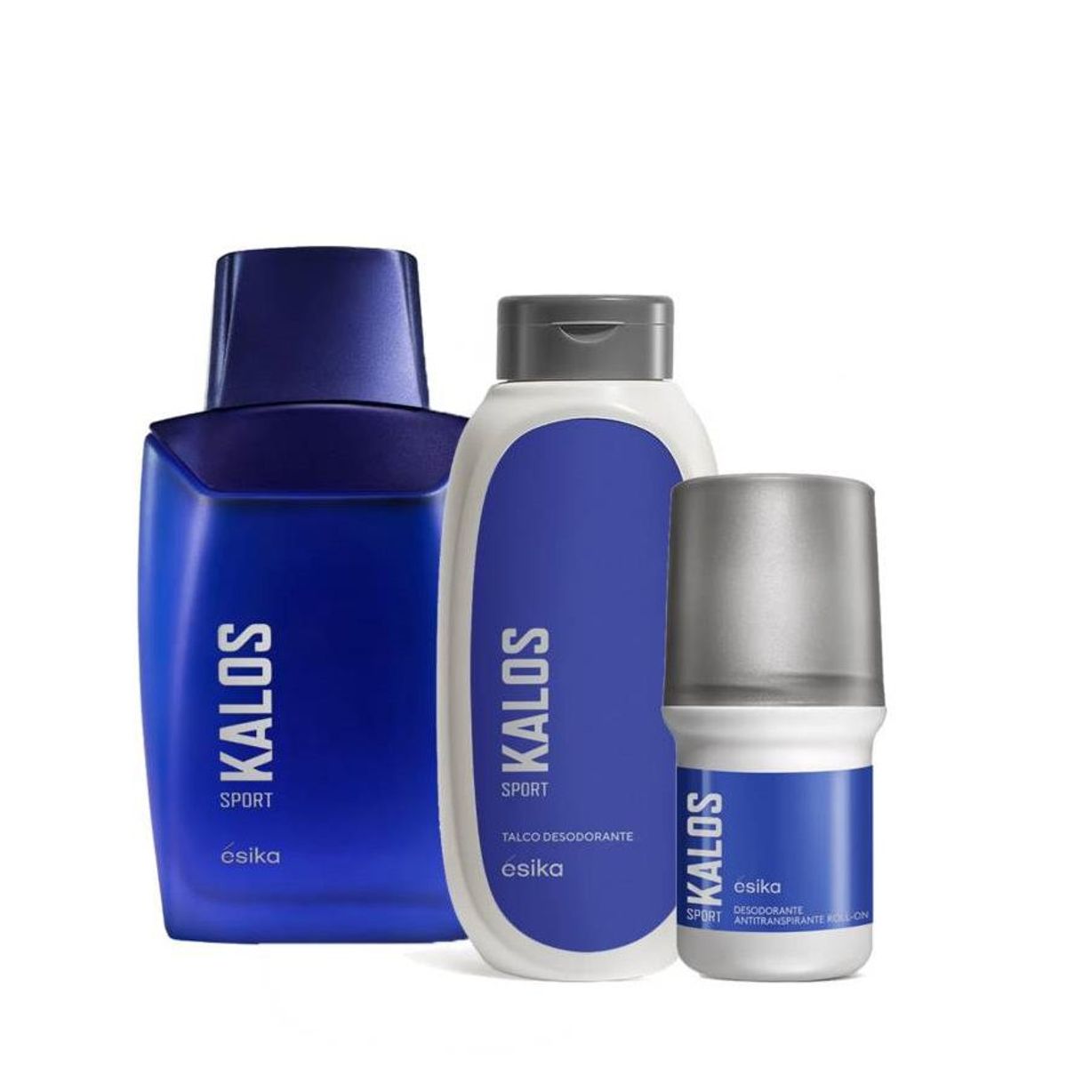 ESIKA - Set kalos sport de esika 100 ml + talco+desodorante roll on