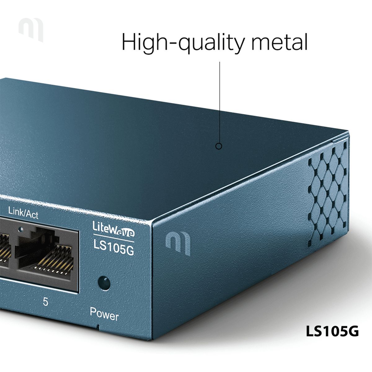 TP LINK - SWITCH TP-LINK LS105G 5 PUERTOS GIGABIT P/N: TL-LS105G METAL