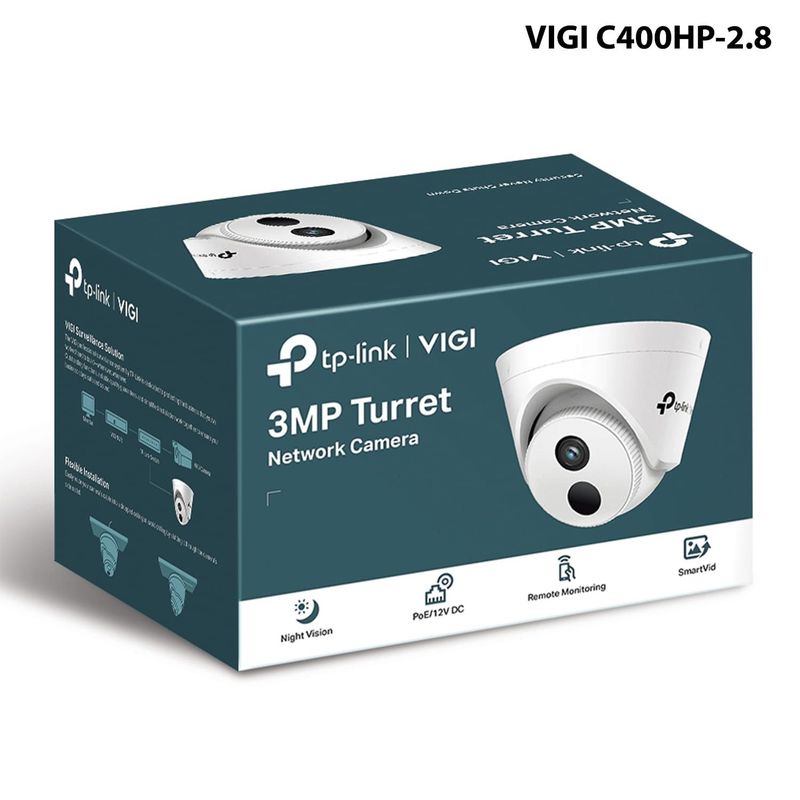 TP LINK - TP-LINK CÁMARA DE RED VIGI DE 3 MP (VIGI C400HP-2.8)