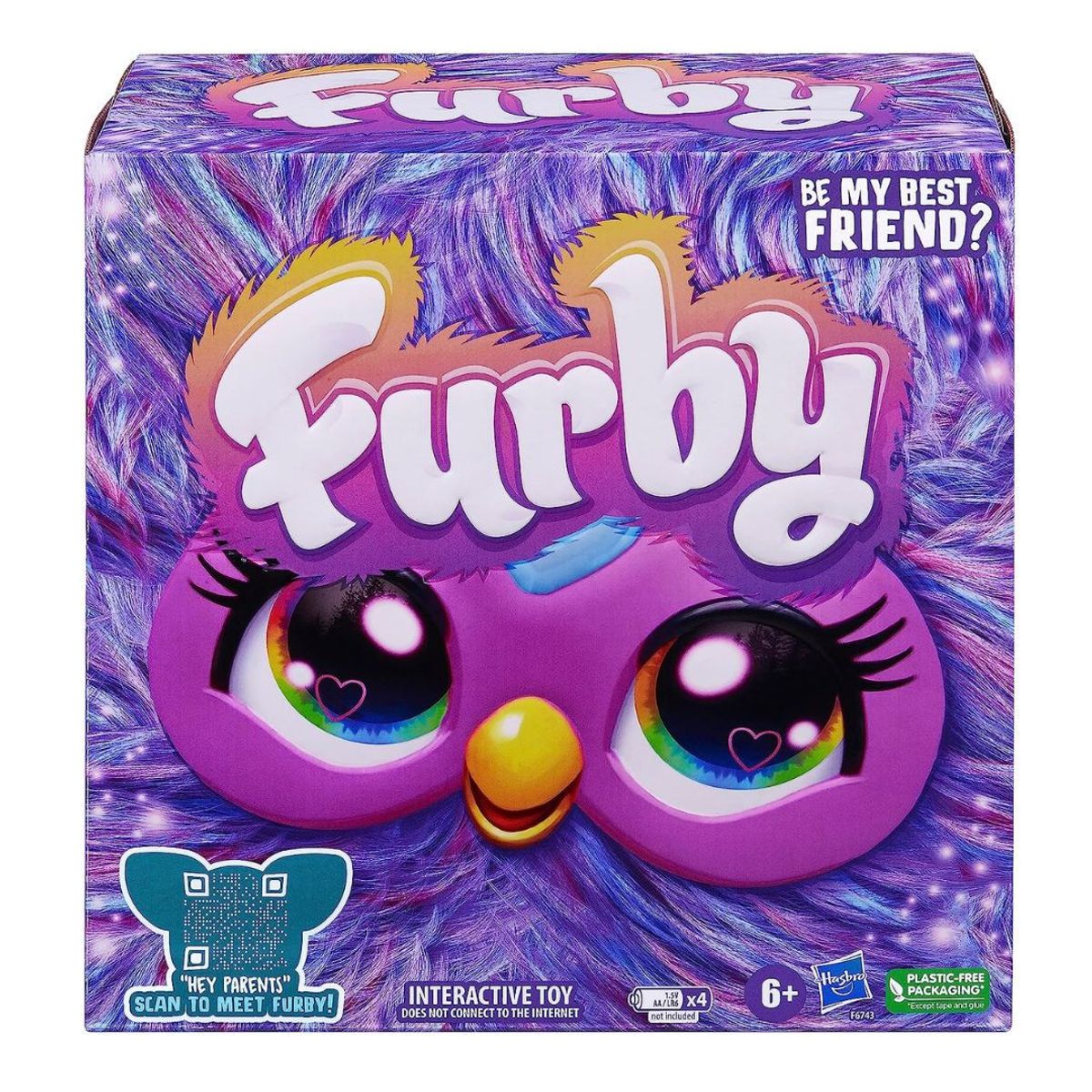 FURBY - Muñeco Interactivo Furby Morado 2023 Español