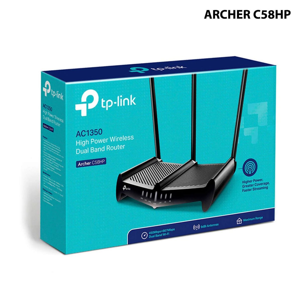 TP LINK - TP-LINK ROUTER AC1350 HIGH POWER ARCHER C58HP