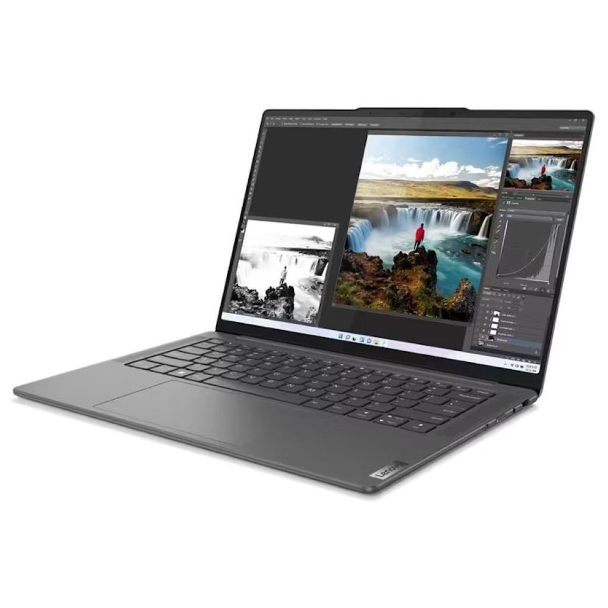 LENOVO - Laptop Lenovo Yoga Pro 7 14.5” 3K AMD Ryzen 7 7735HS 16GB DDR5 1TB SSD RTX3050 6GB Windows 11