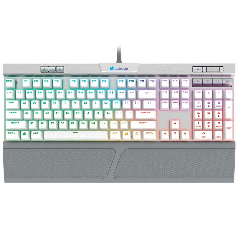 CORSAIR - Teclado mecánico para juegos Corsair K70 RGB MK2 SE - CHERRY MX Speed
