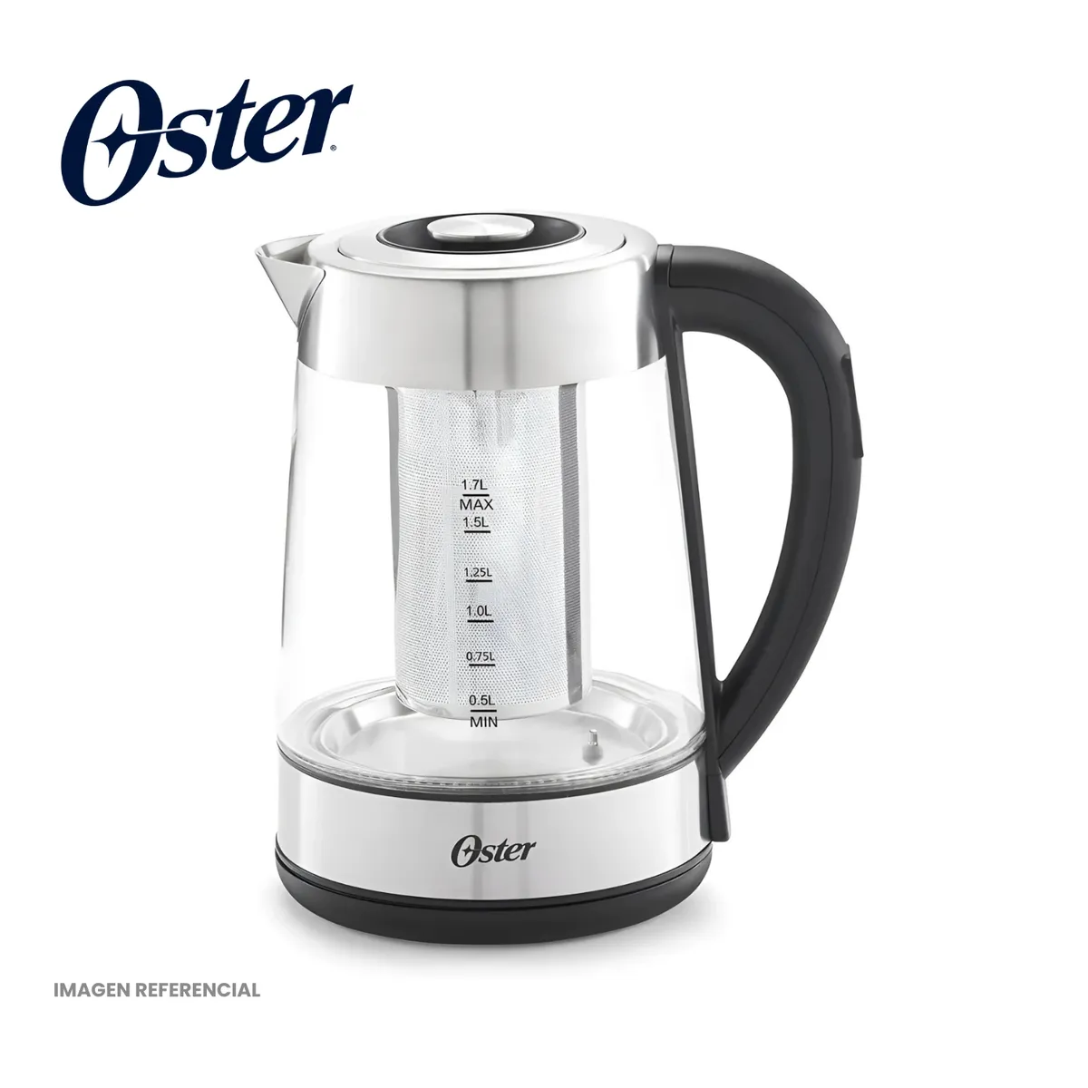 OSTER - Hervidor Eléctrico de Vidrio BVSTKT8990 OSTER