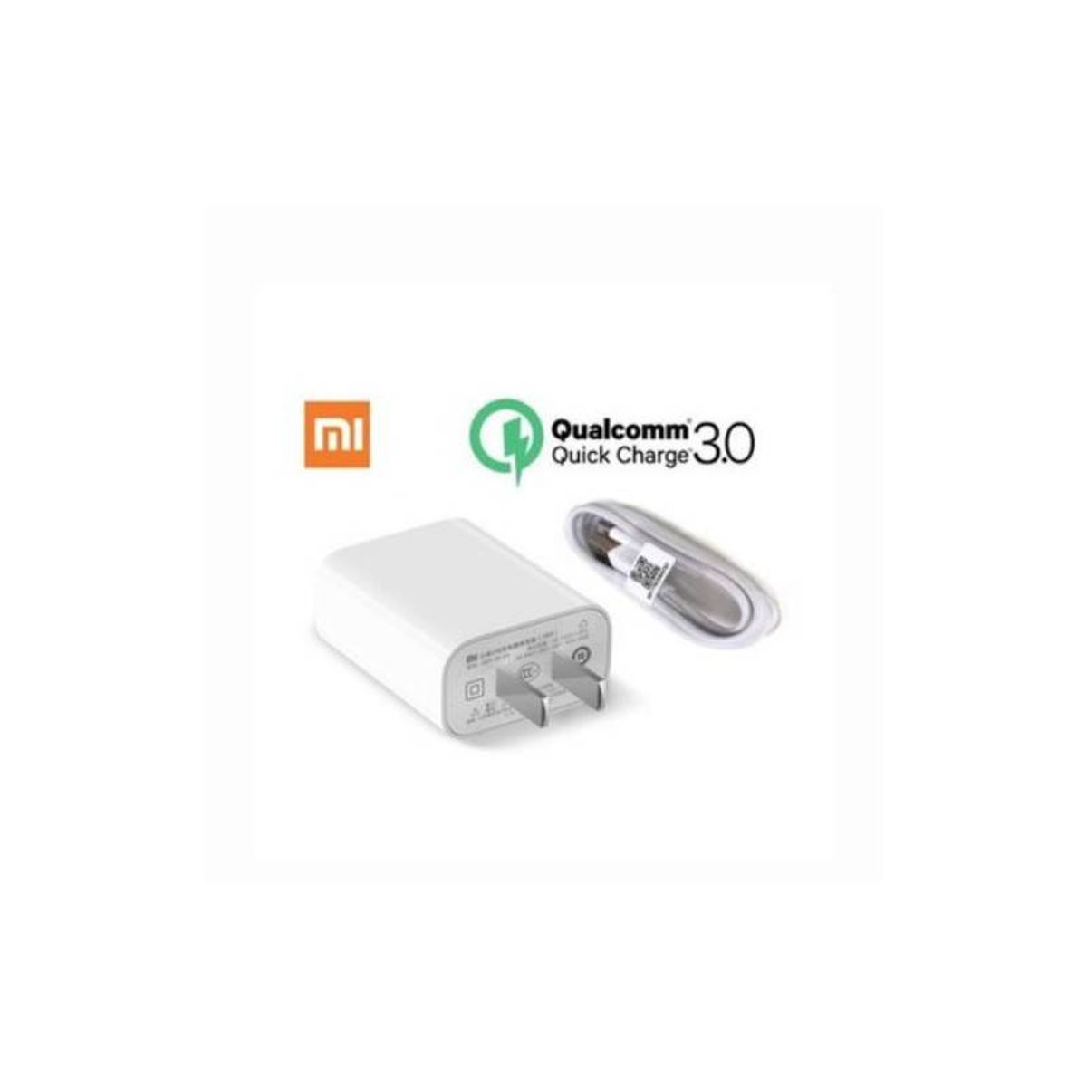 XIAOMI - Cargador Xiaomi Carga Rápida 18W - TIPO C - BLANCO