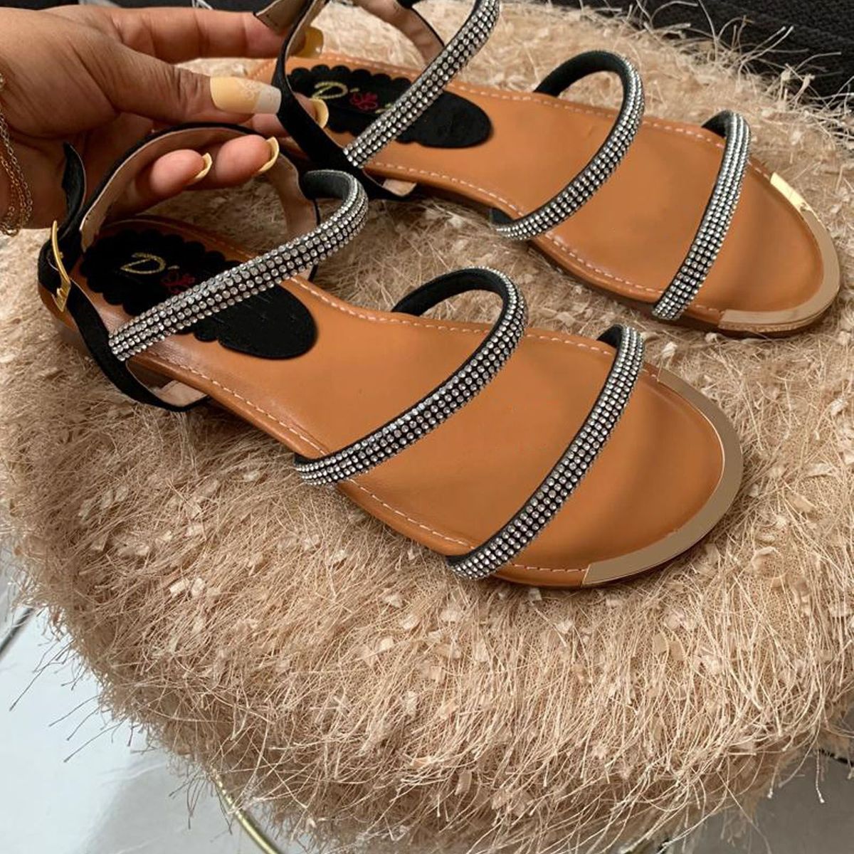 GENERICO - 1299-38 Sandalia Mujer Indira Lozano Negro