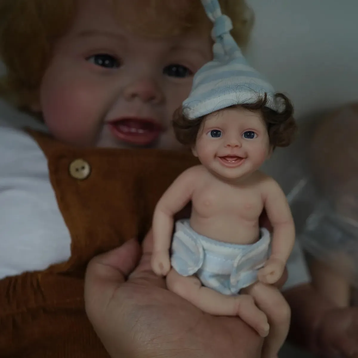 GENERICO - Mini Bebe Reborn Silicona 15 cm - Niña