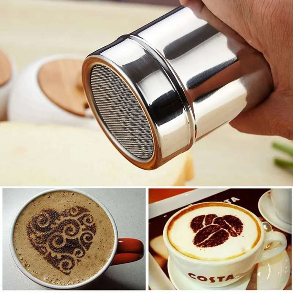 GENERICO - ESPOLVOREADOR - ACERO INOX