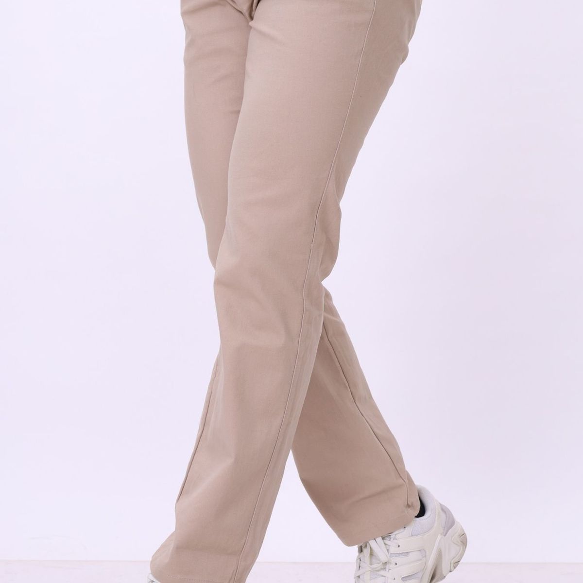 J JERAOUS - pantalón JERAOUS de hombre regular drill Beige