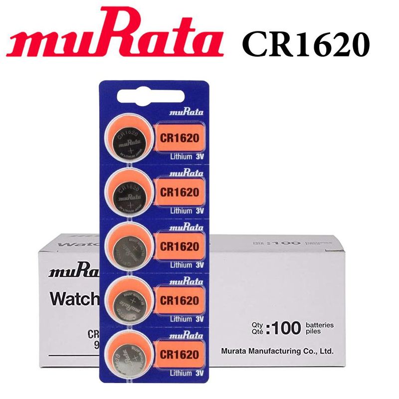 GENERICO - MURATA Pilas Boton CR1620