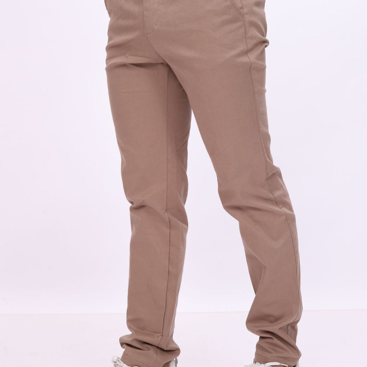 J JERAOUS - pantalón JERAOUS de hombre regular drill Taupe