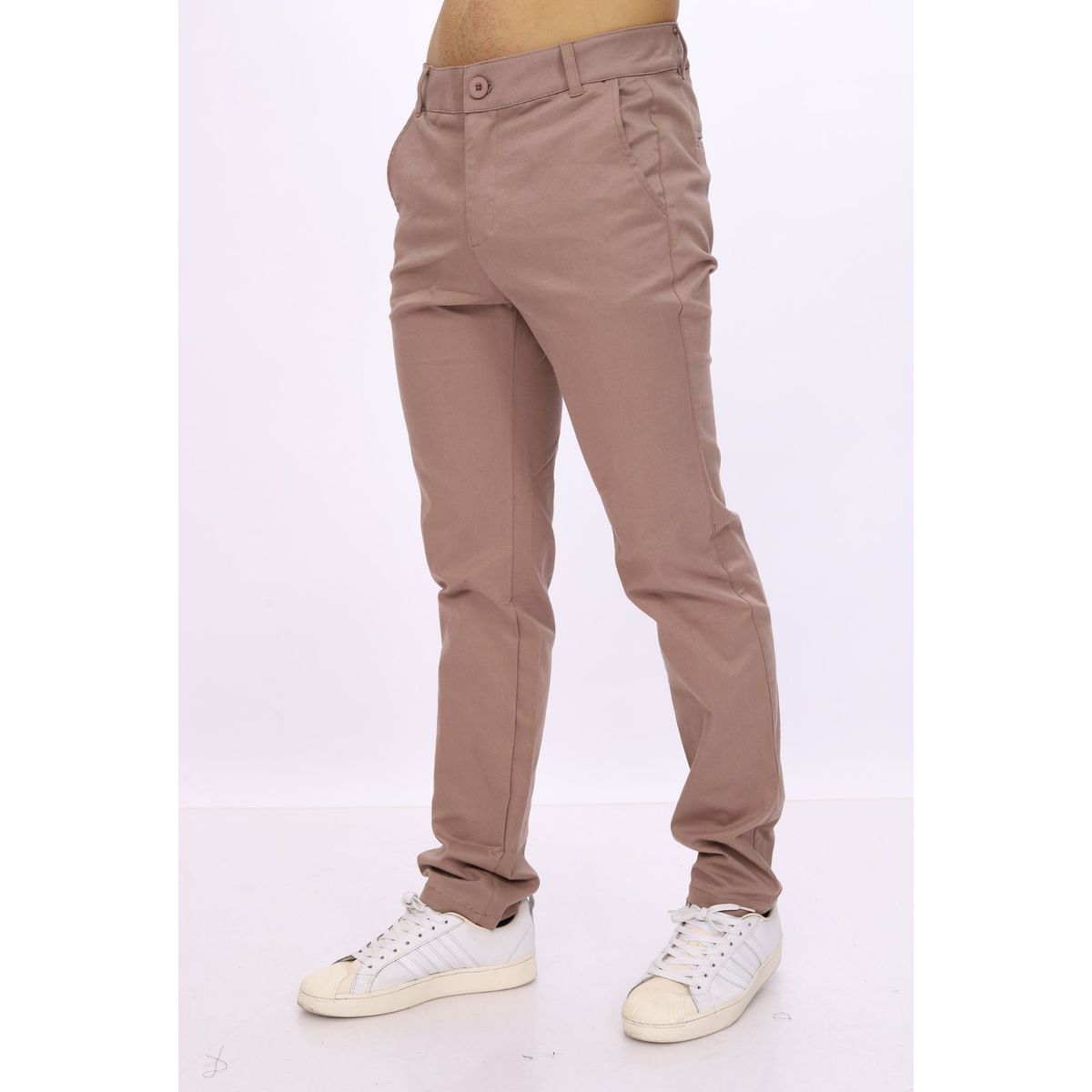 J JERAOUS - pantalón JERAOUS de hombre regular drill Taupe