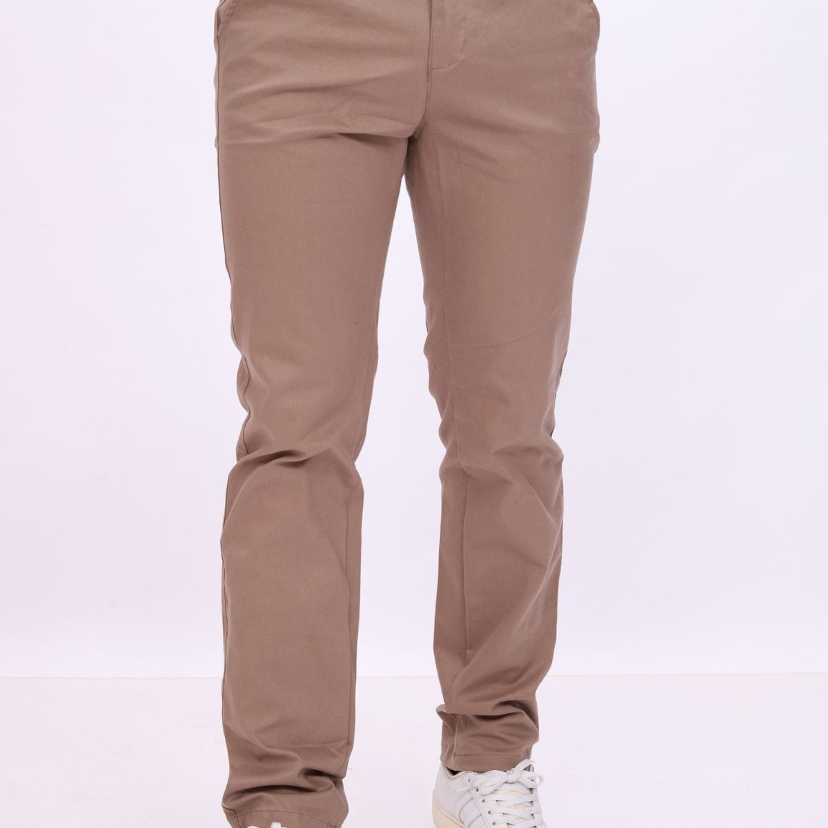 J JERAOUS - pantalón JERAOUS de hombre regular drill Taupe