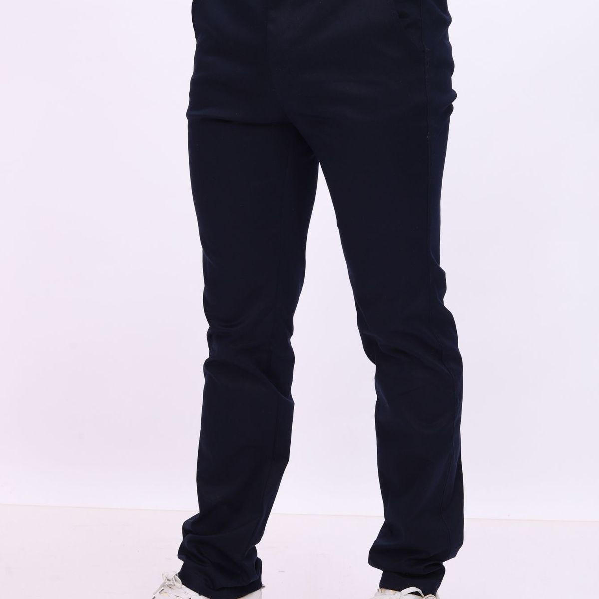 J JERAOUS - pantalón JERAOUS de hombre regular drill Azul