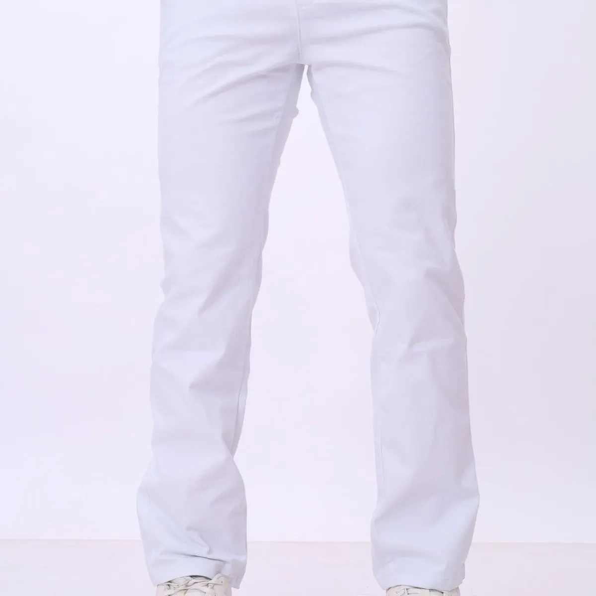 GENERICO - pantalón JERAOUS de hombre regular drill Blanco