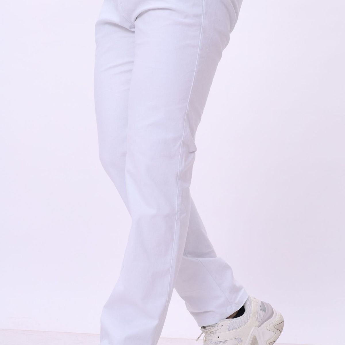 GENERICO - pantalón JERAOUS de hombre regular drill Blanco