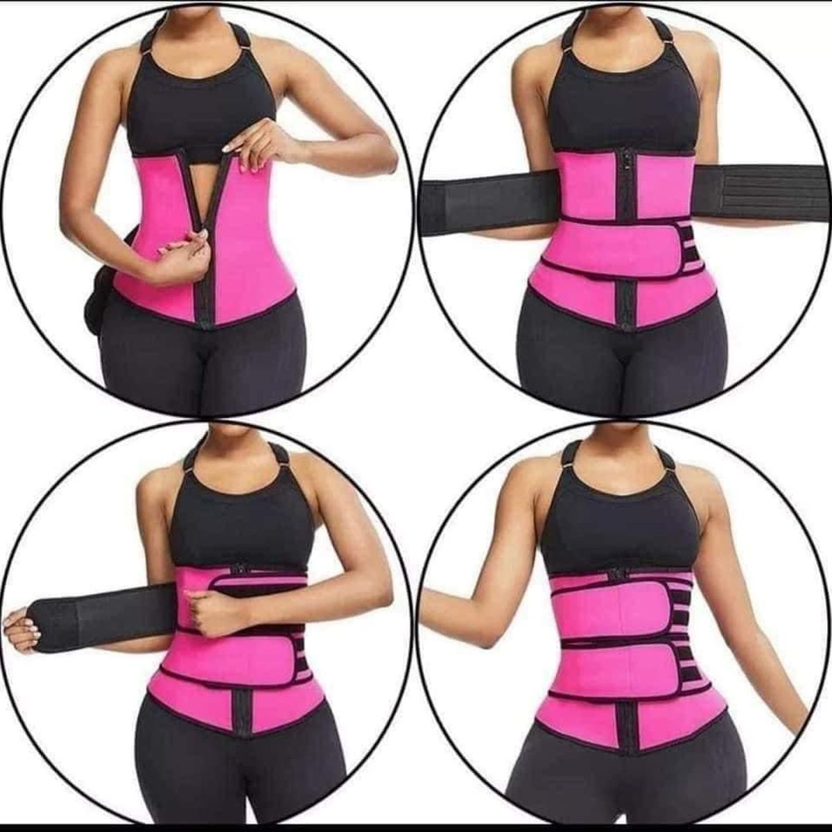 GENERICO - Faja reductora de 2 velcros