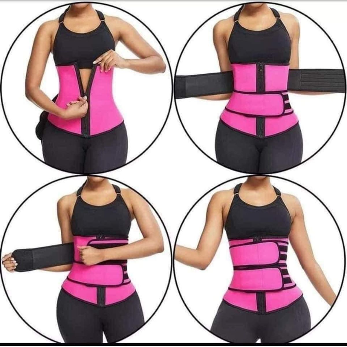 GENERICO - Faja reductora de 2 velcros