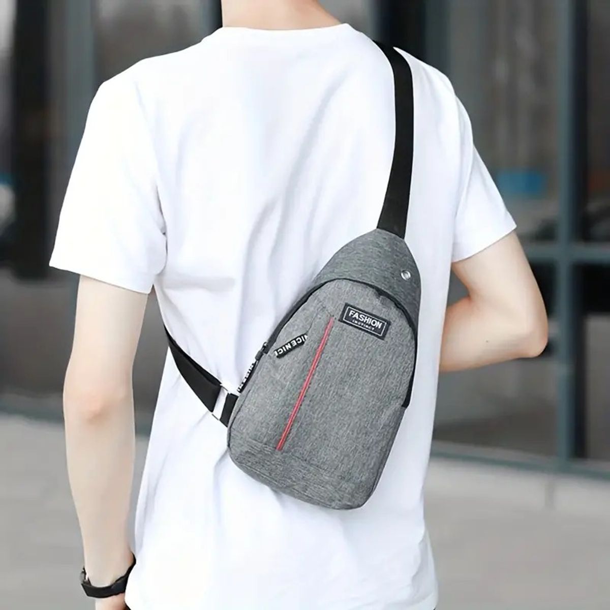 INSPIRA MARKET - Mochila Morral Bandolera Riñonera Cruzado Juvenil Antirrobo