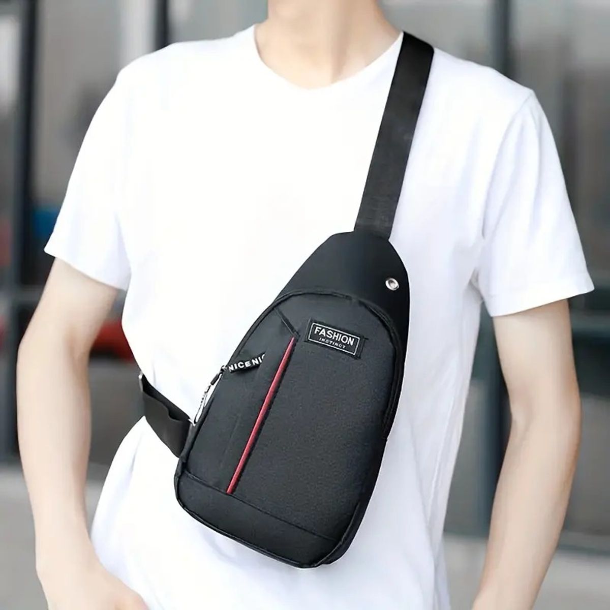 INSPIRA MARKET - Mochila Morral Bandolera Riñonera Cruzado Juvenil Antirrobo