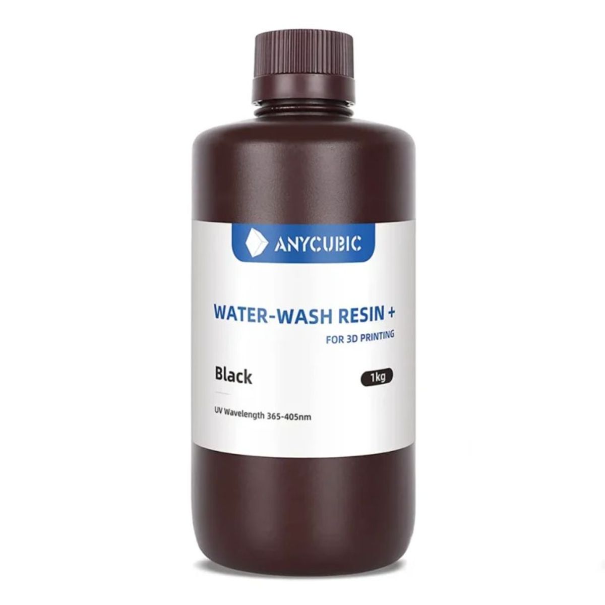 ANYCUBIC - Resina Lavable Al Agua Anycubic 1kg Negro