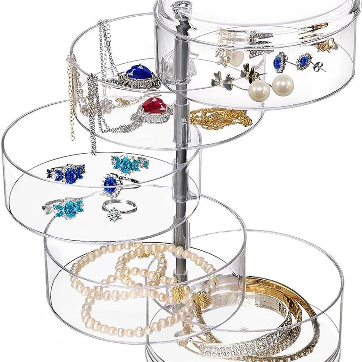 GENERICO - Joyero organizador de 5 niveles