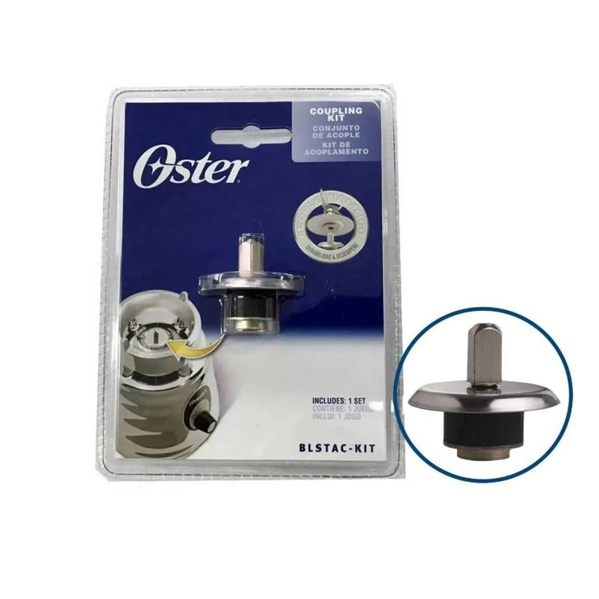 OSTER - Acople Pin Repuesto para Licuadora Oster BLSTAC-KIT