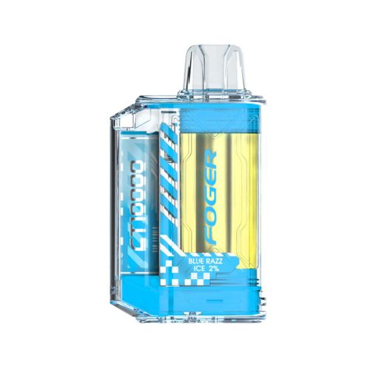 GENERICO - FOGER CT10000 10,000 puffs DESECHABLE 2% - BLUE RAZZ ICE