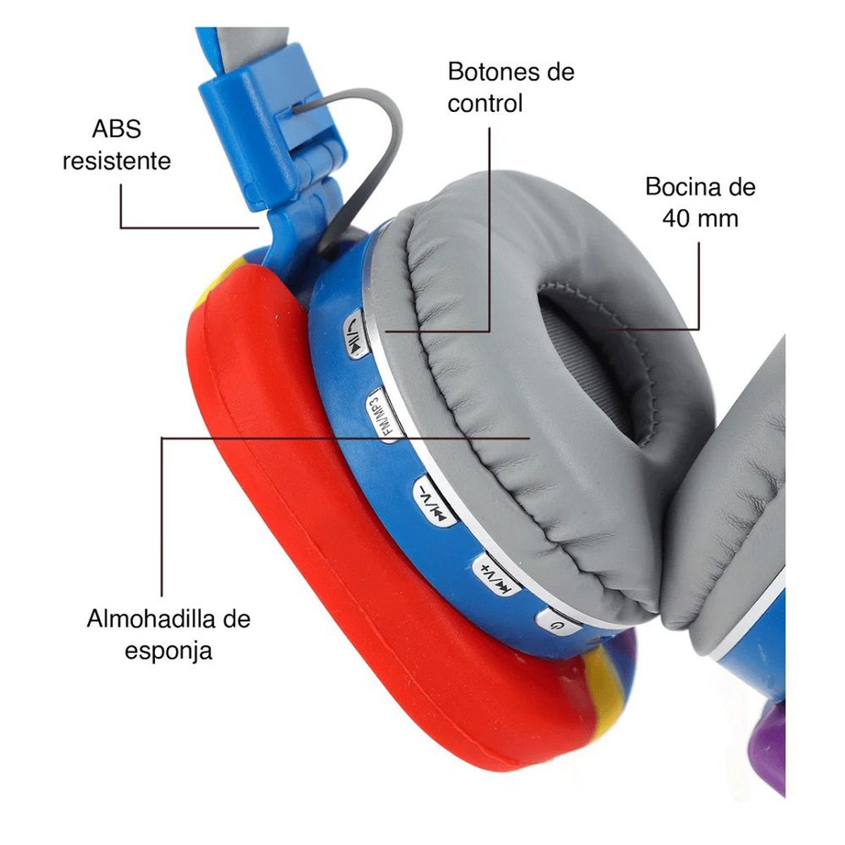 GENERICO - Audifonos Wireless 5.2 AH-806E Bateria D